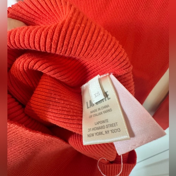 LAPOINTE Orange Off-Shoulder Dress - Picture 11 of 11